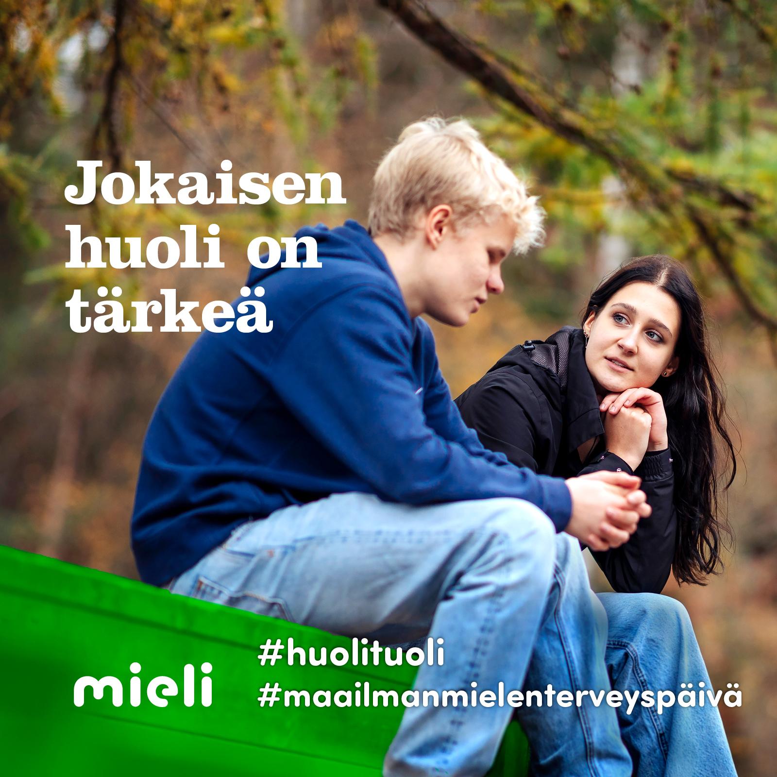 Maailman Mielenterveyspäivä 10.10.2023 - MIELI Ry