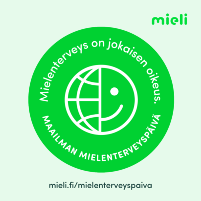 Mielenterveys on jokaisen oikeus