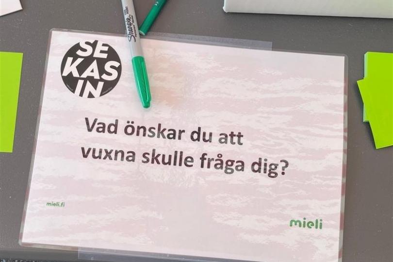 Vad önskar du att vuxna skulle fråga dig?